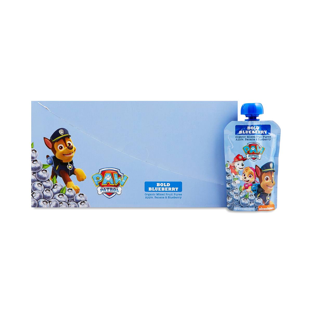 Organic Bold Blueberry Paw Patrol Fruit Snacks