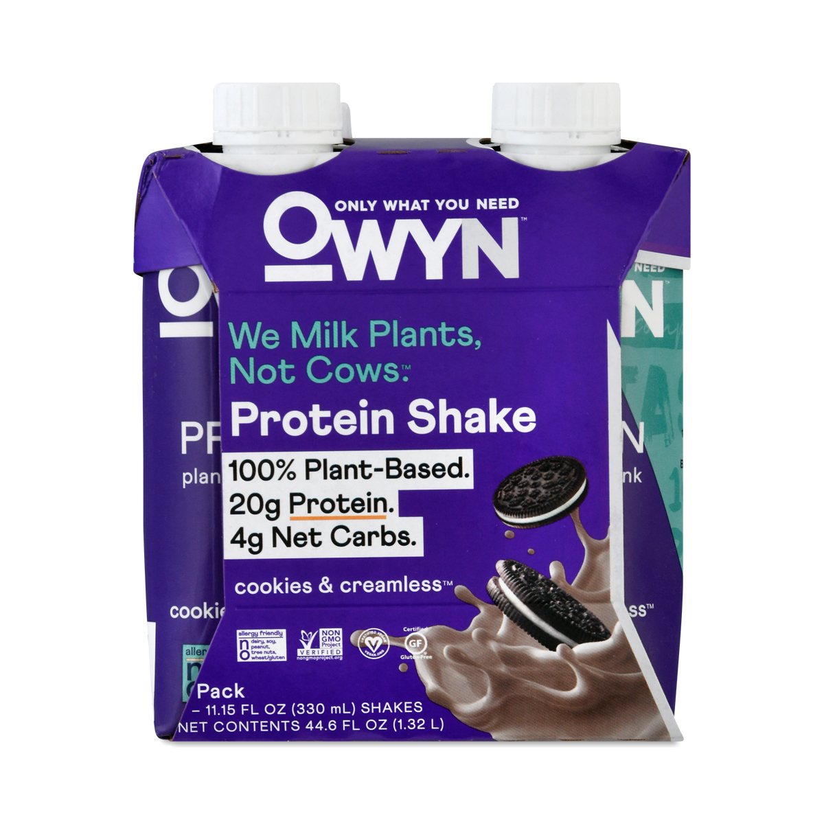 OWYN PlantBased Protein Shake, Cookies & Creamless Thrive Market