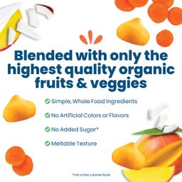 Organic Smoothie Melts, Mango Carrots