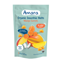 Organic Smoothie Melts, Mango Carrots