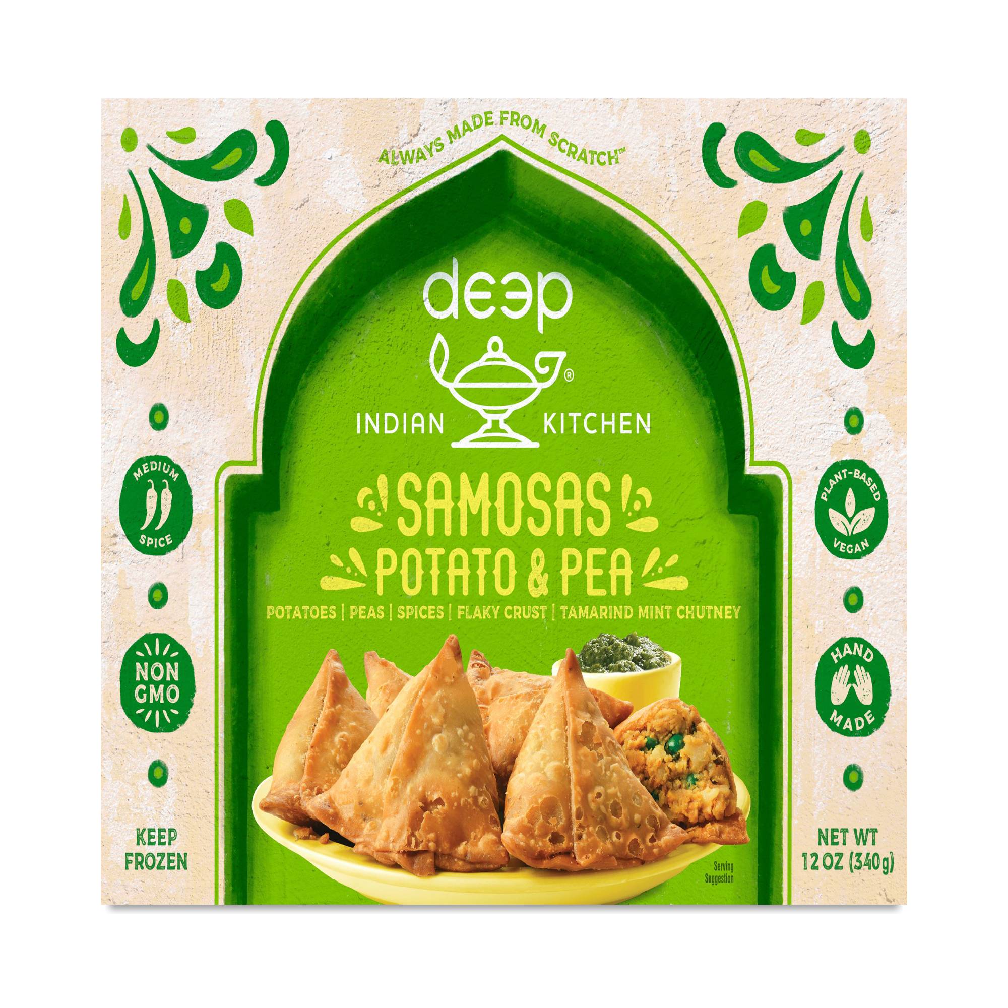 Samosas, Potato & Pea