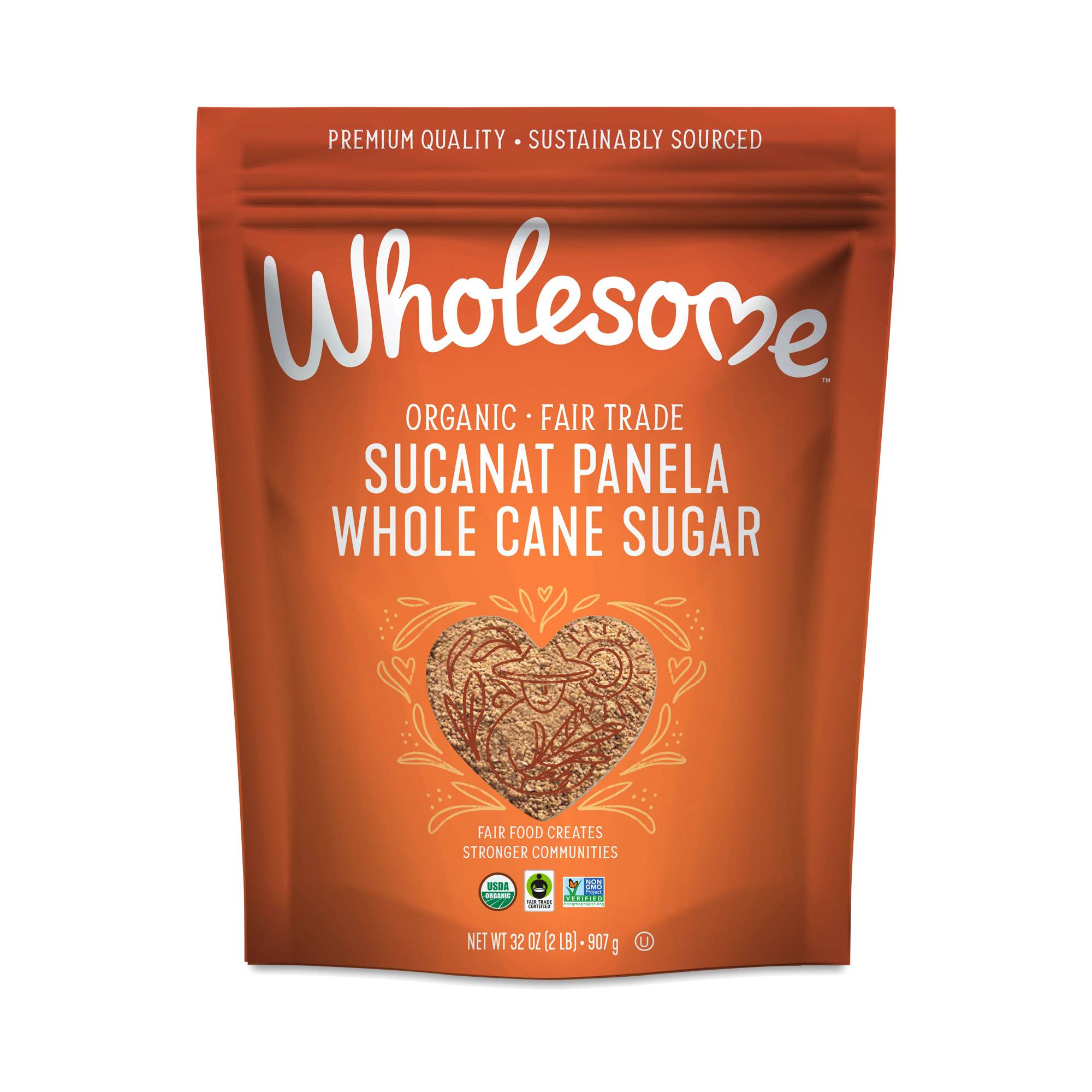 Organic Sucanat Panela Whole Cane Sugar