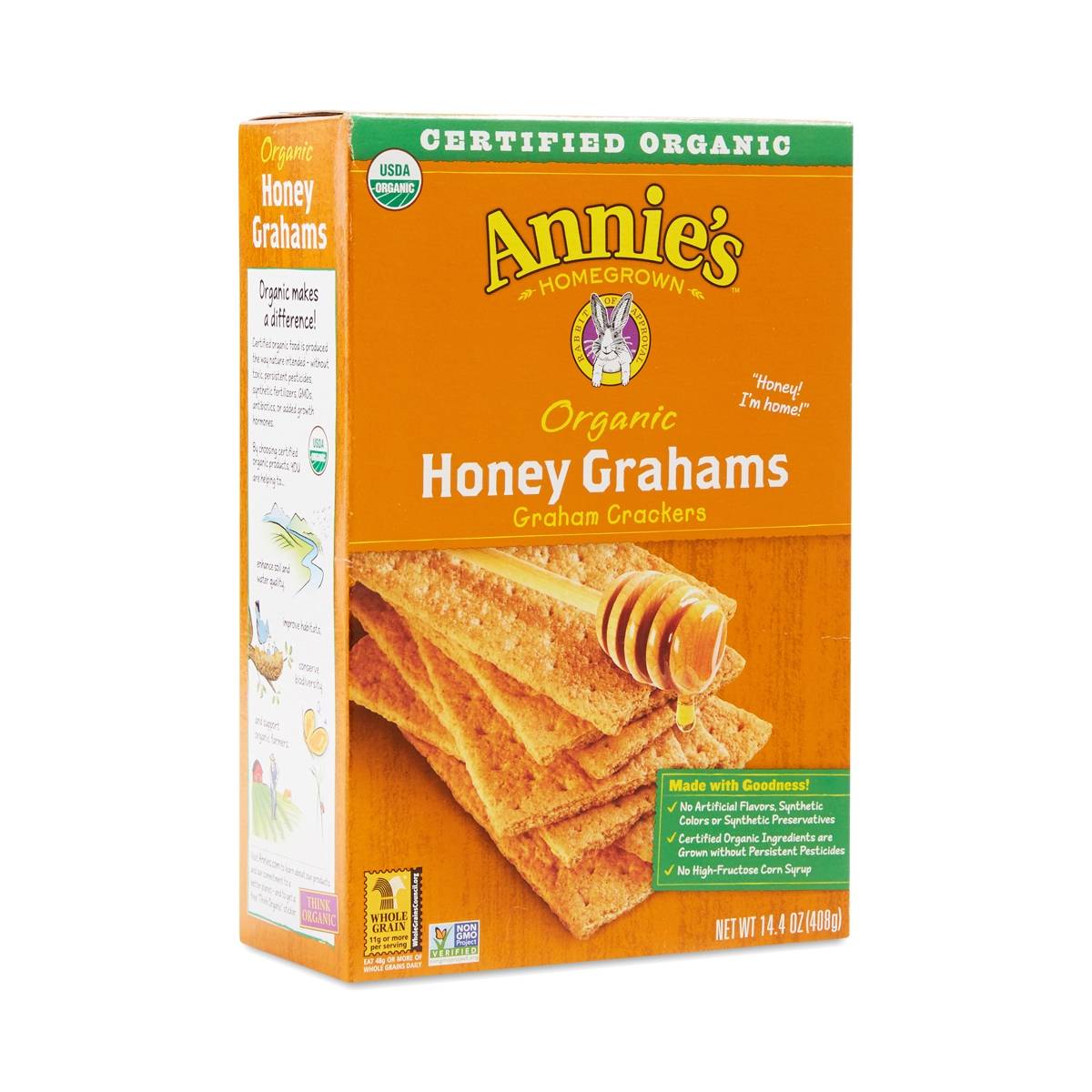 Organic Honey Grahams Crackers by Annies Thrive Market