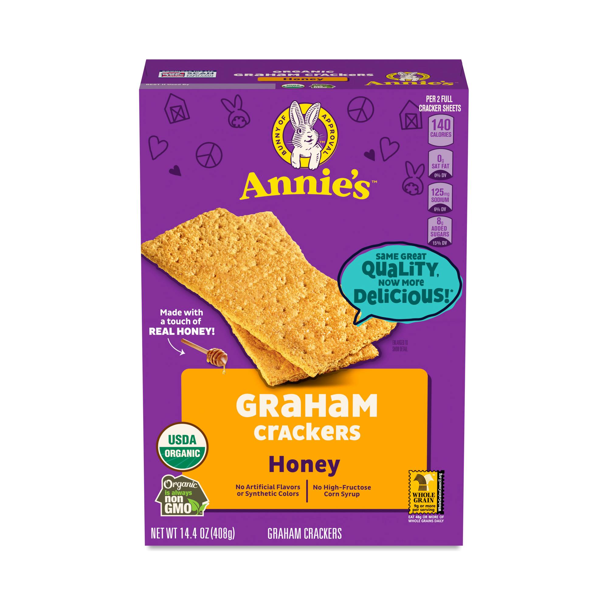 Organic Honey Grahams Crackers