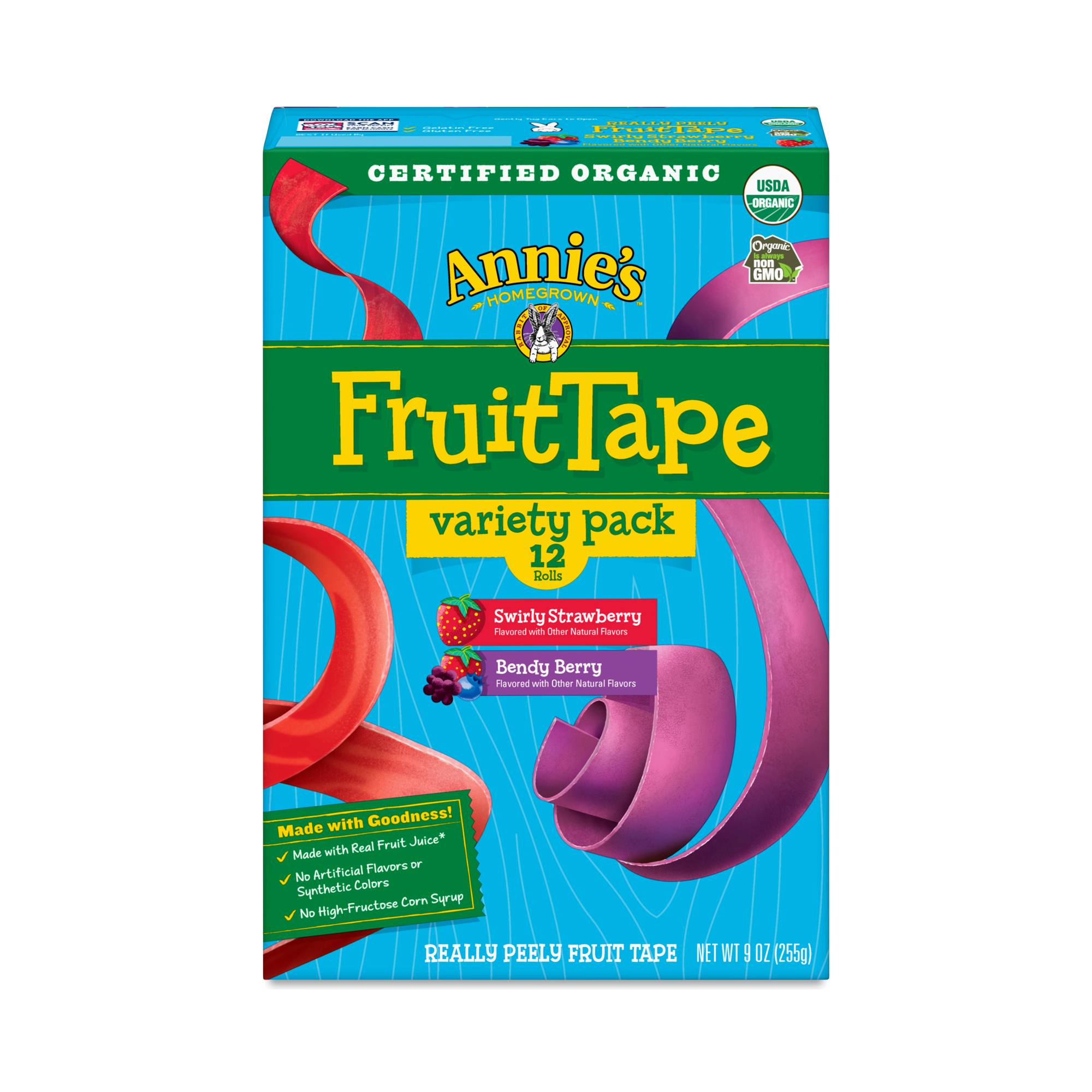 Organic Really Peely Fruit Tape Variety Pack