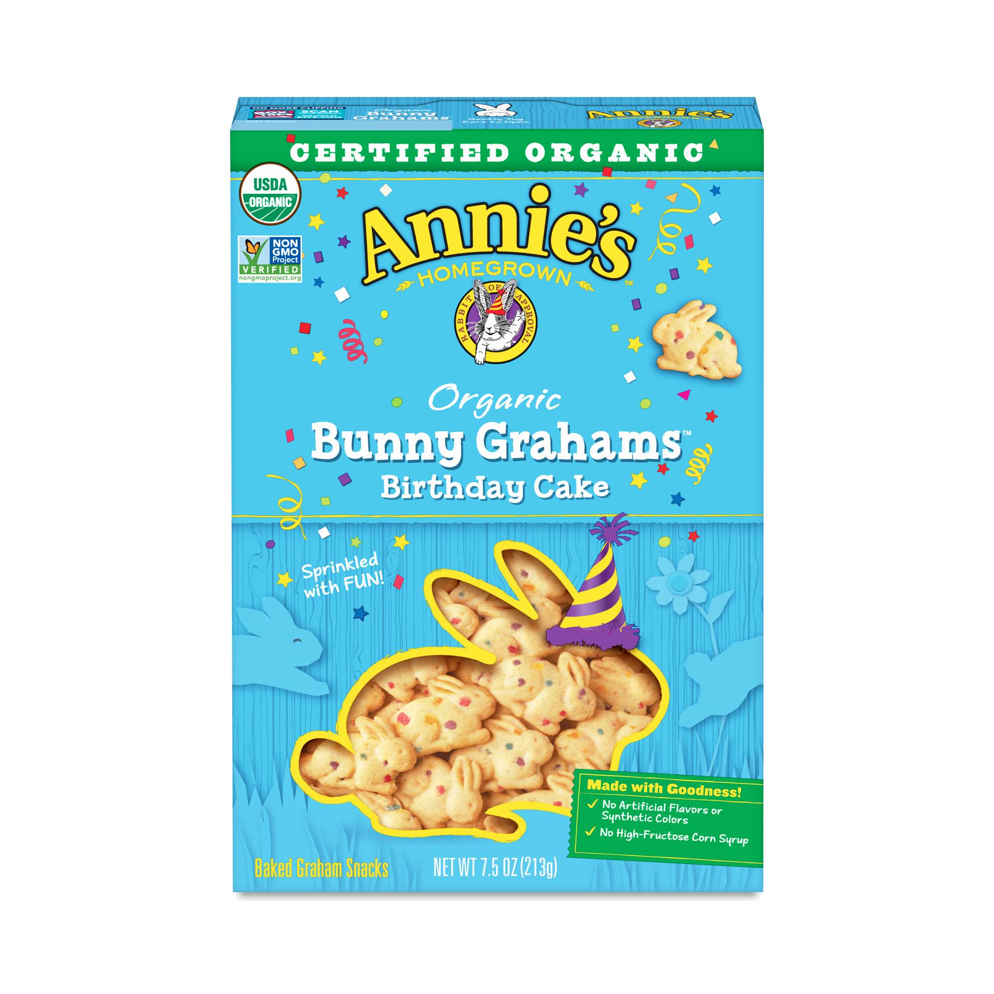 Birthday Cake Bunny Grahams Cookies