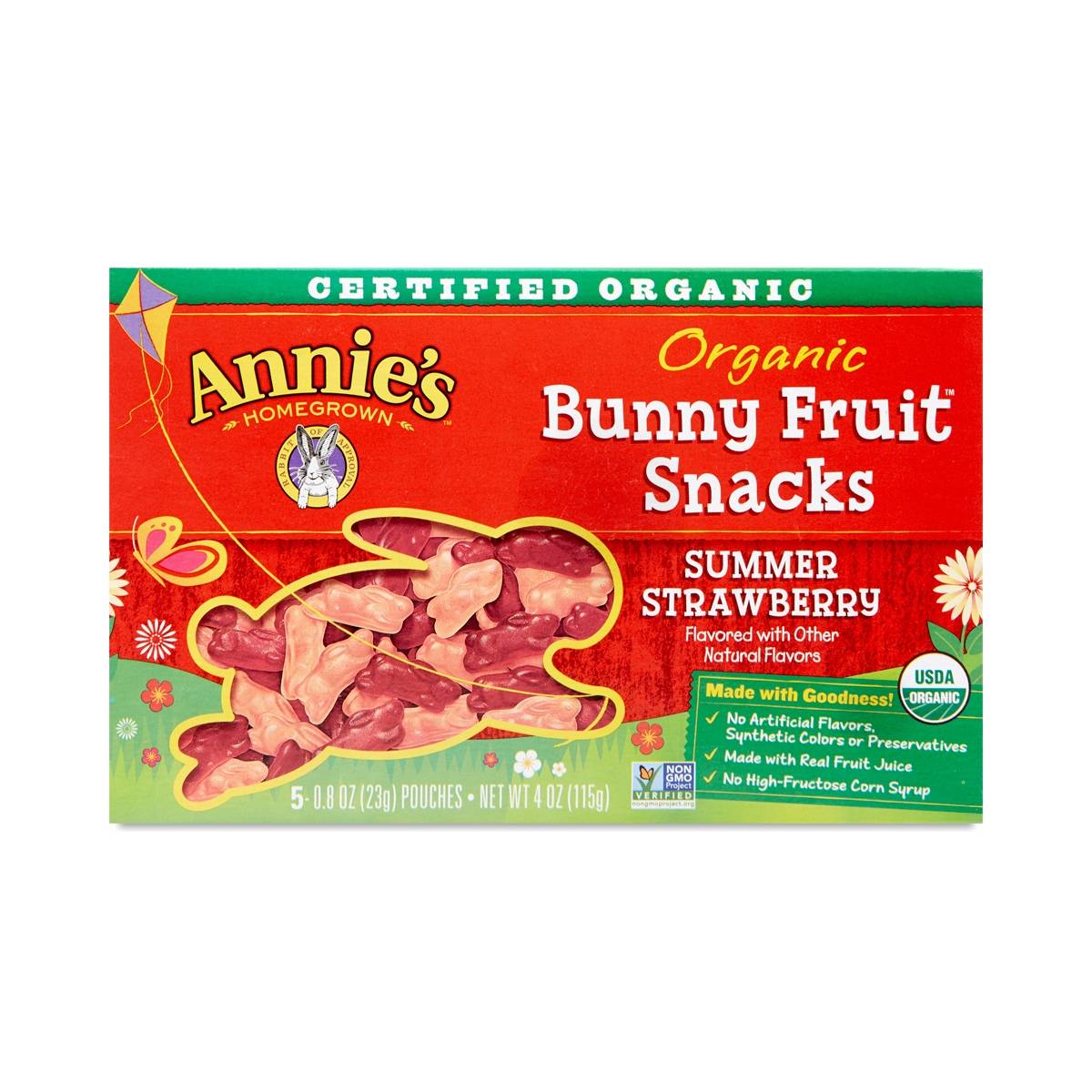 Organic Bunny Fruit Snacks by Annie’s Thrive Market