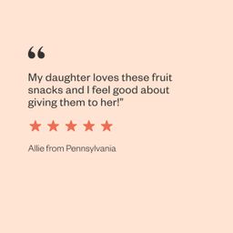 Organic Bunny Fruit Flavored Snacks, Summer Strawberry