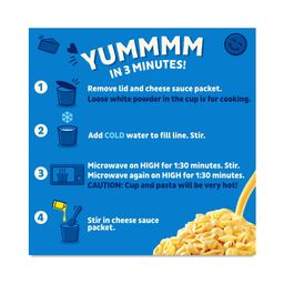 Microwavable Deluxe Rich & Creamy Mac & Cheese Shells, Classic Cheddar