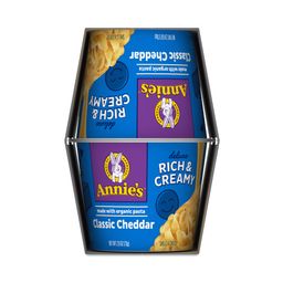 Microwavable Deluxe Rich & Creamy Mac & Cheese Shells, Classic Cheddar