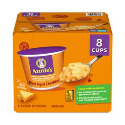 Microwavable Mac & Cheese, Real Aged Cheddar
