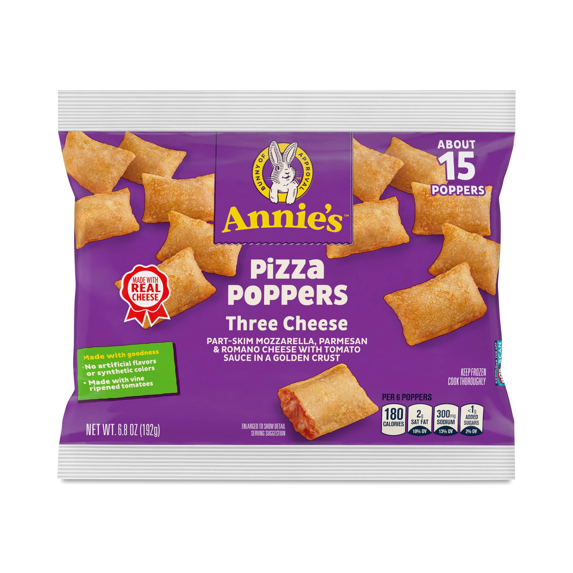 Pizza Poppers, Three Cheese