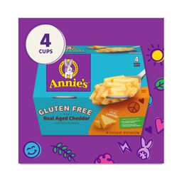 Microwavable Gluten Free Mac & Cheese, Real Aged Cheddar