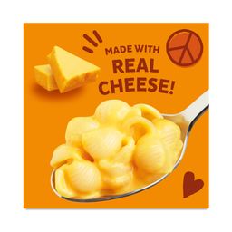 Mac & Cheese Shells Multipack, Real Aged Cheddar