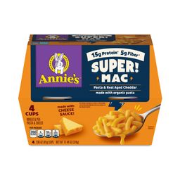 Microwavable Super! Mac & Cheese, Real Aged Cheddar