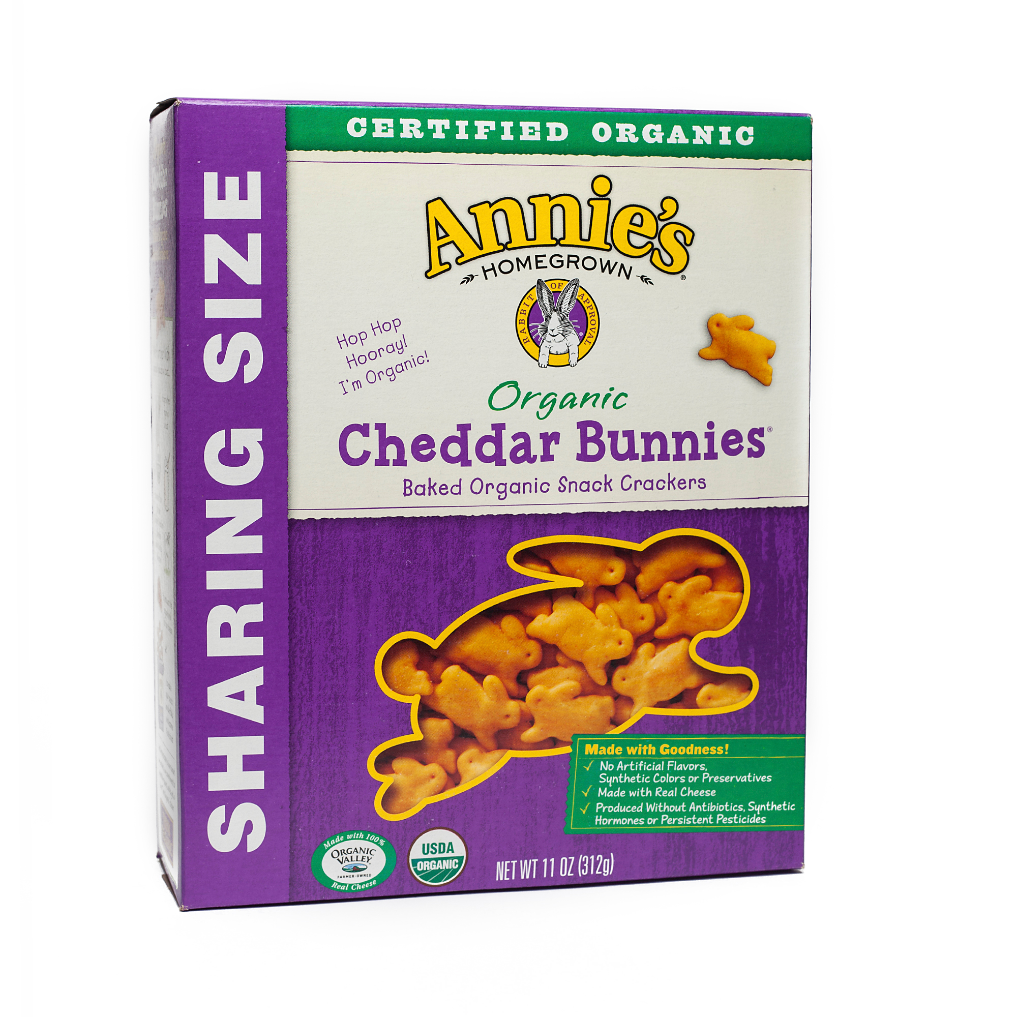 Organic Cheddar Bunnies – Family Size