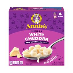 Mac & Cheese Shells Multipack, White Cheddar
