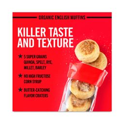 Organic Classic English Muffins