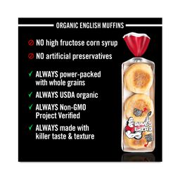Organic Classic English Muffins
