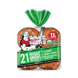 21 Whole Grains and Seeds Burger Buns