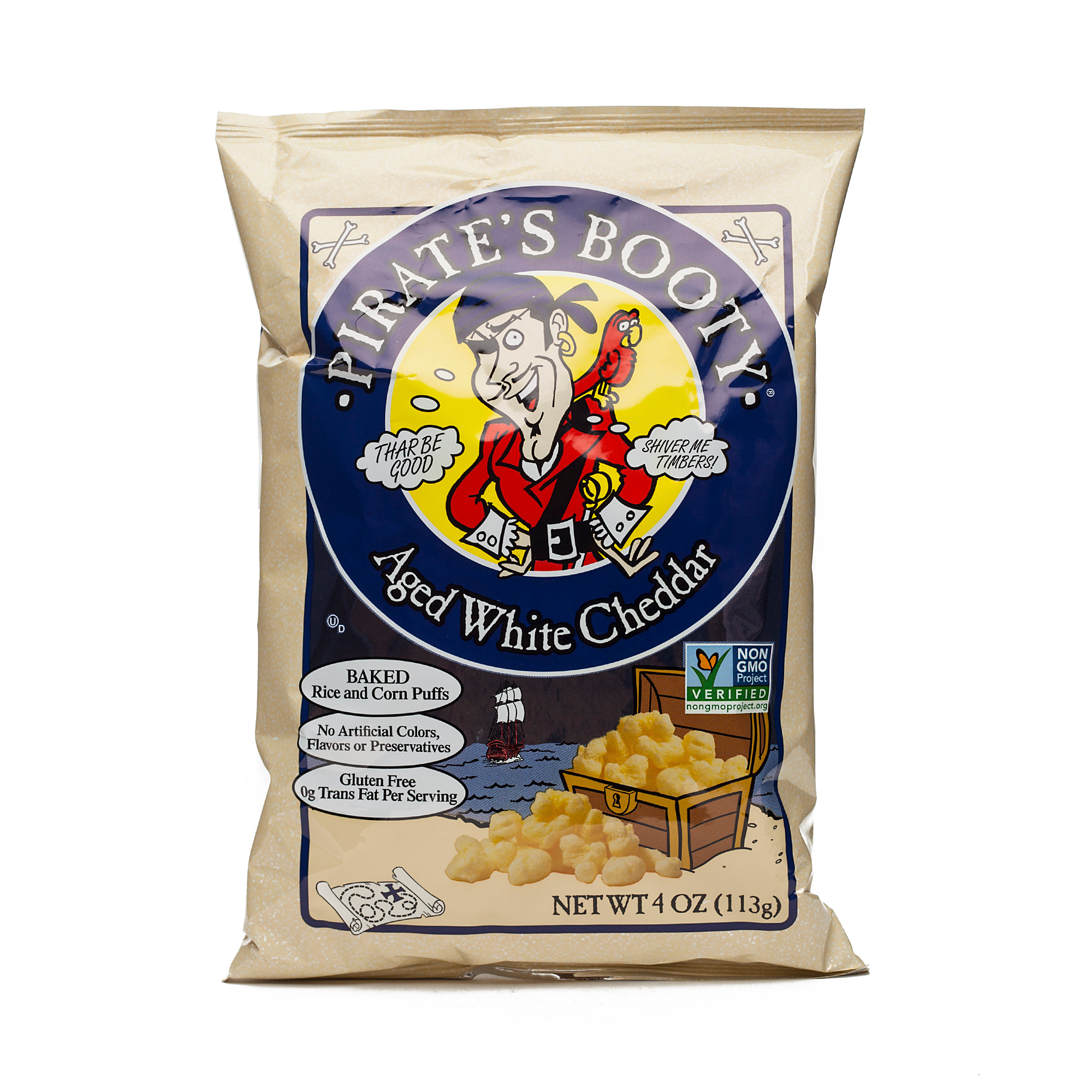 Aged White Cheddar Rice and Corn Puffs