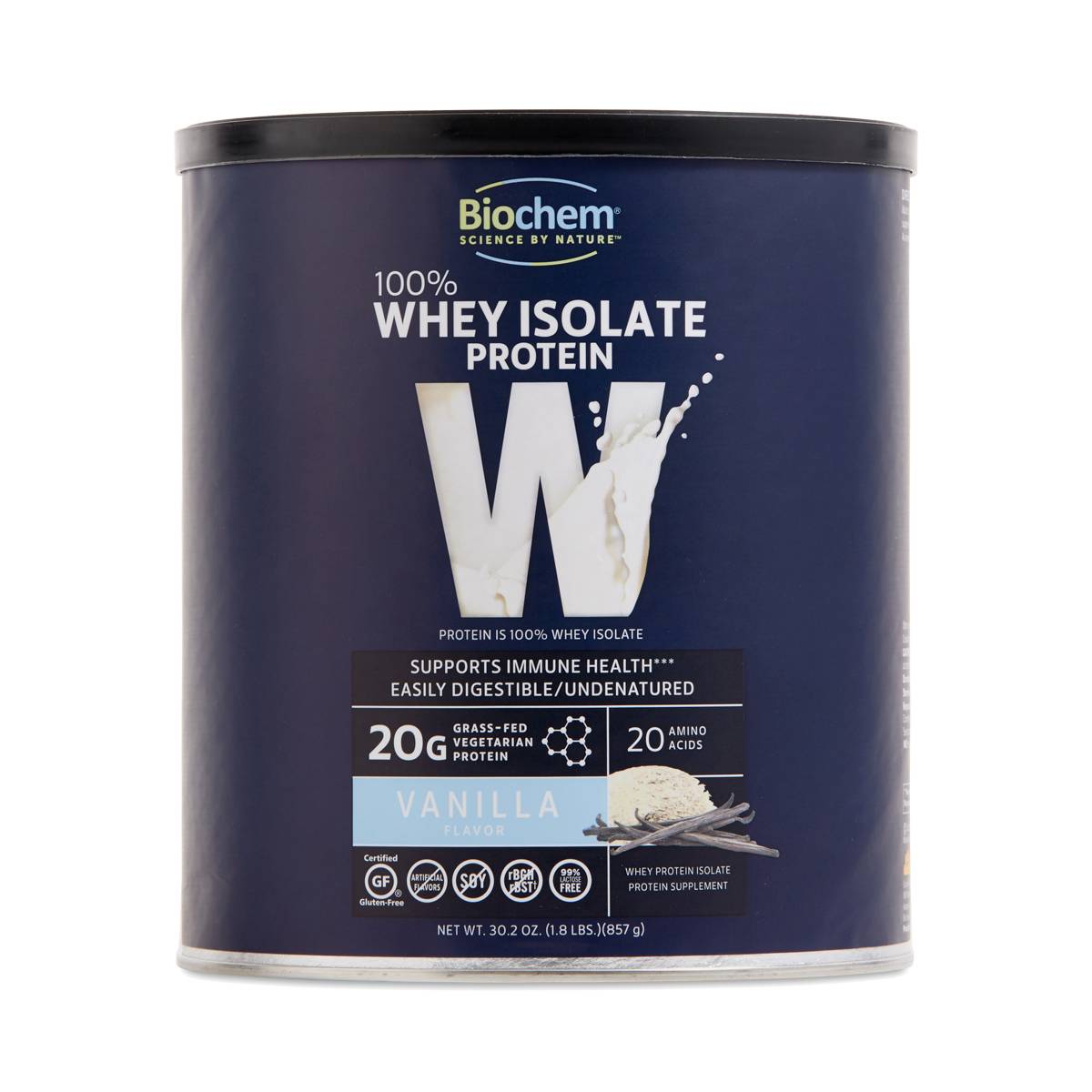 Vanilla Whey Protein Isolate Powder Thrive Market