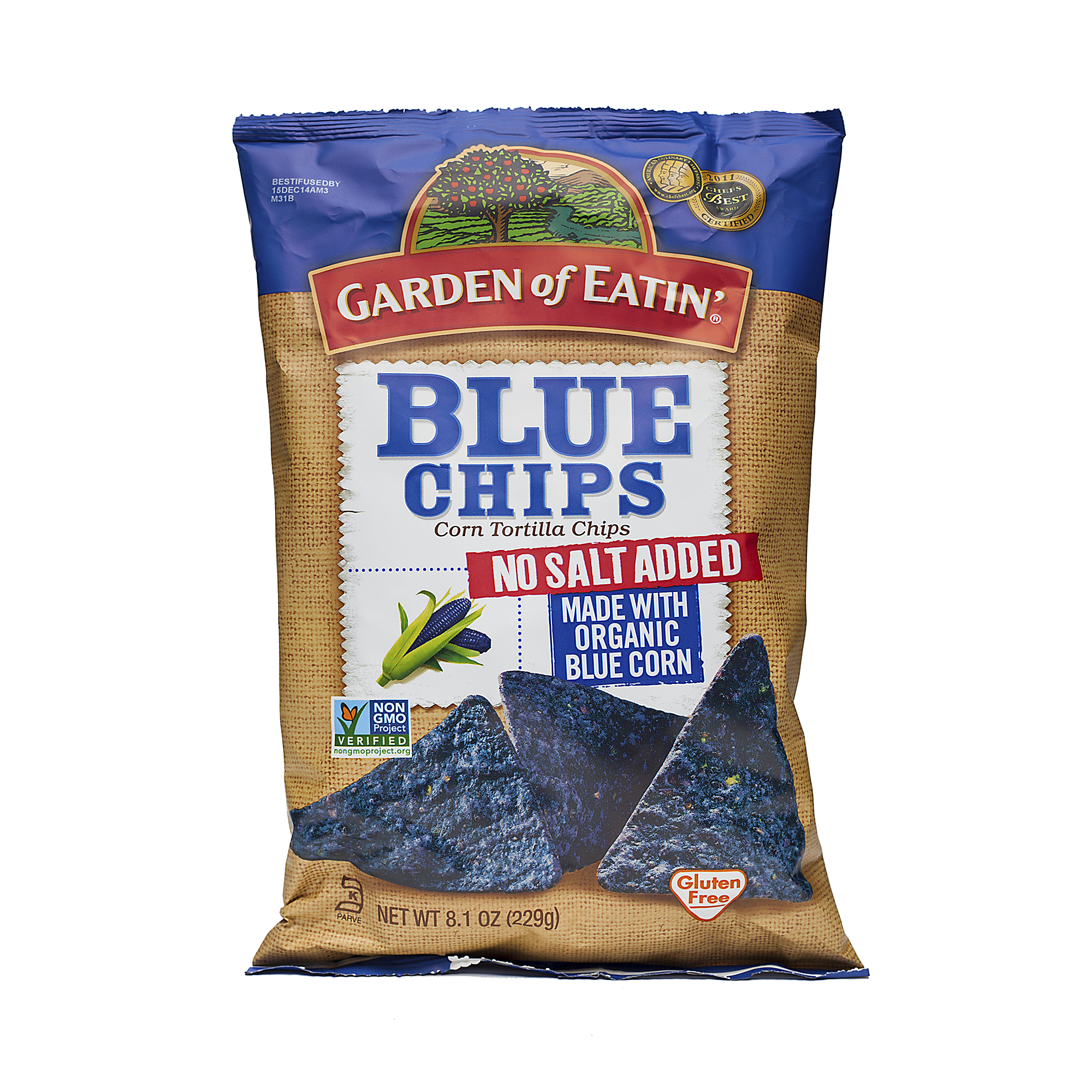 blue corn chips spicy