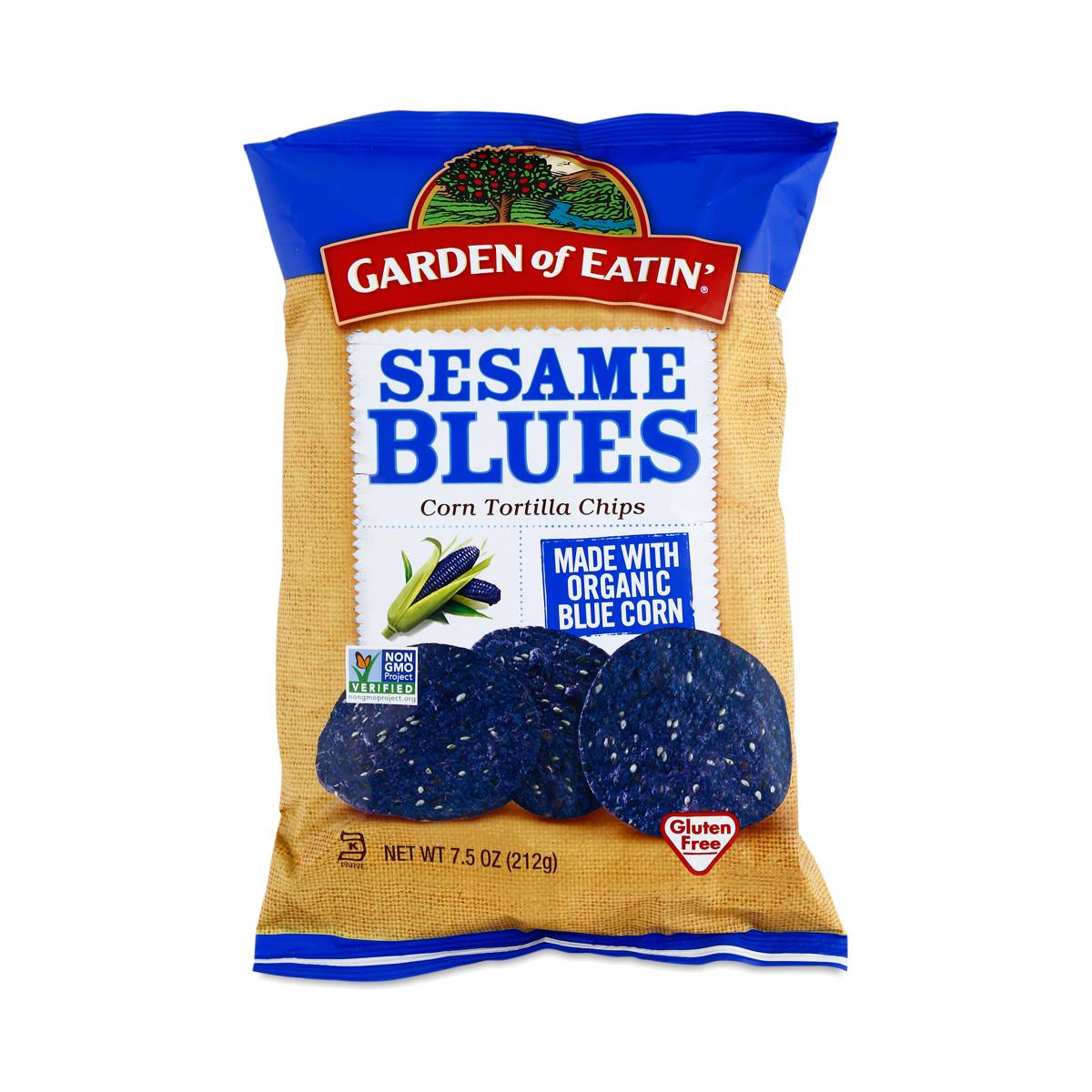 Sesame Blues Tortilla Chips by Garden of Eatin' Thrive Market