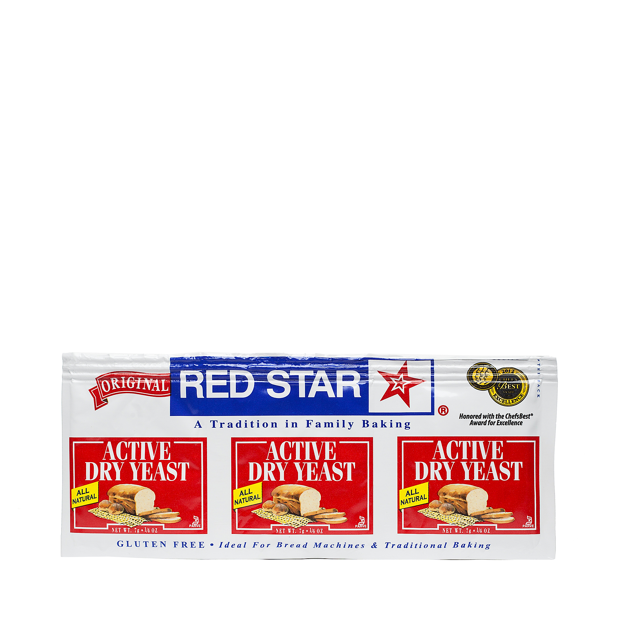 2-Pack Red Star Active Dry Yeast Three 0.25 oz packets