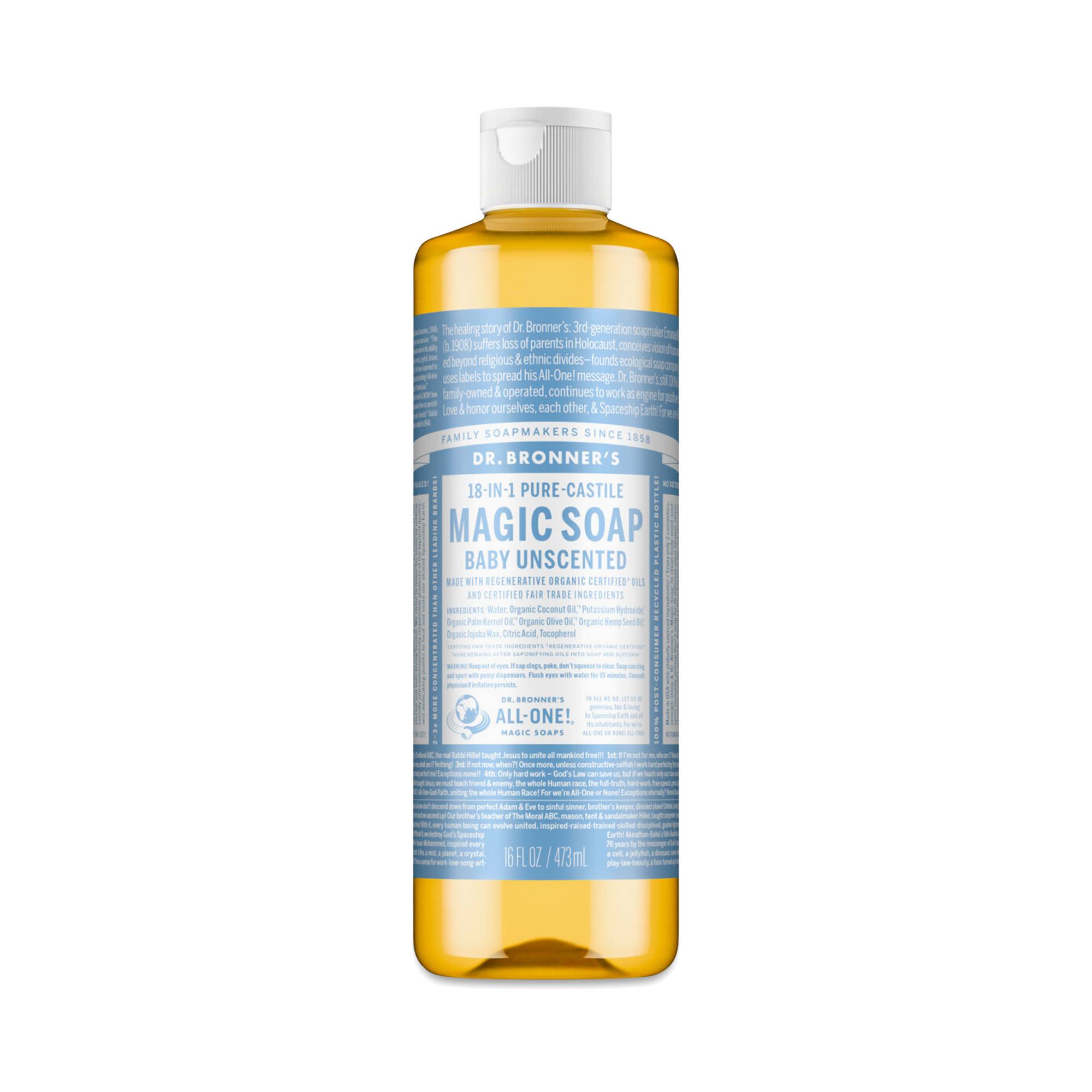 Pure Castile Soap, Baby Unscented
