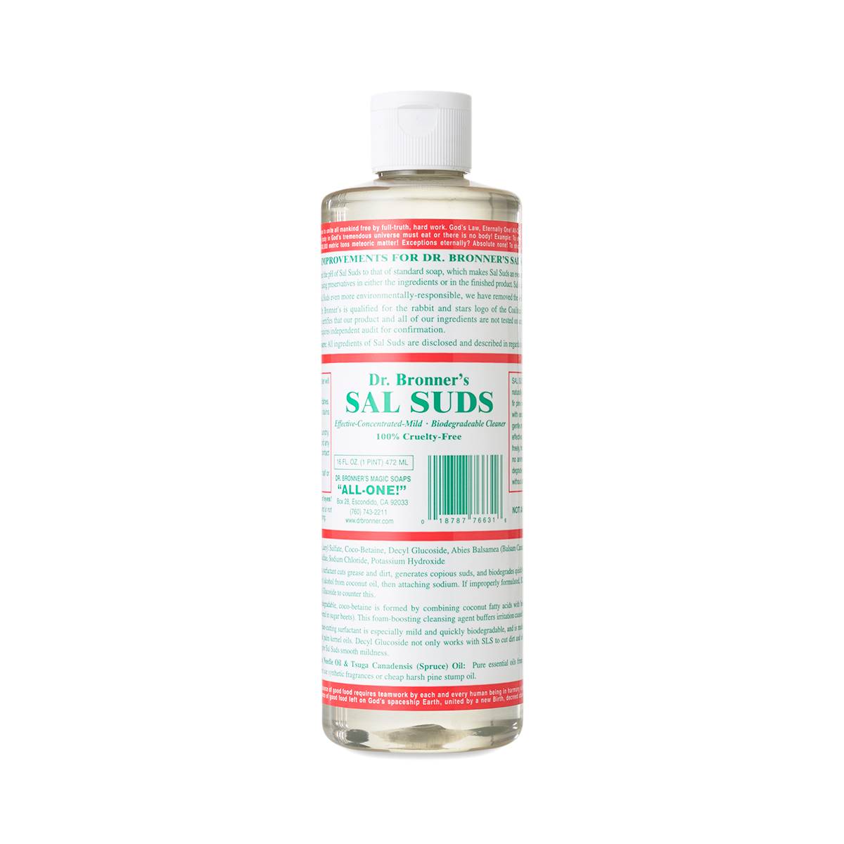 Sal Suds Liquid Cleaner by Dr. Bronner's Thrive Market