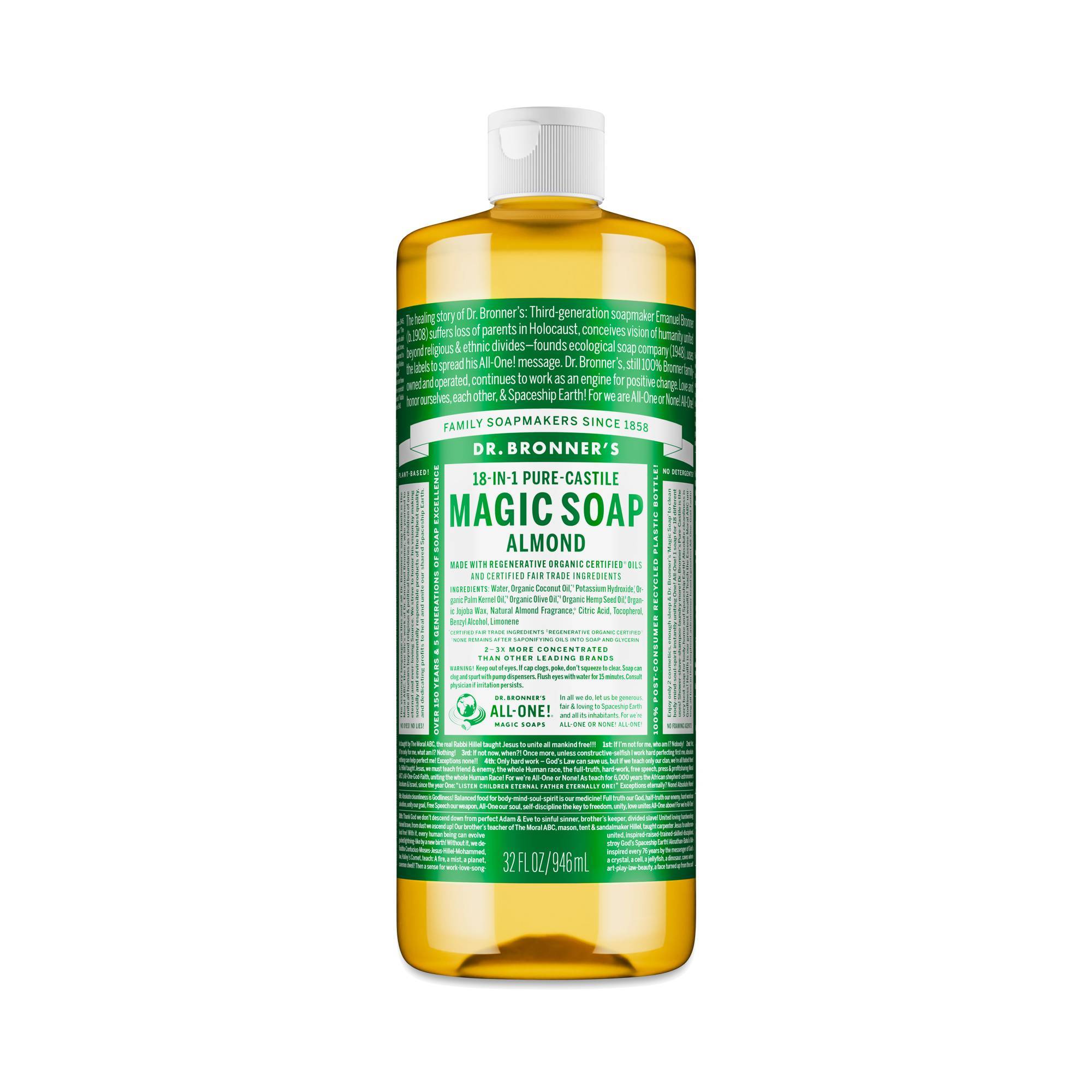 Pure-Castile Magic Soap, Almond