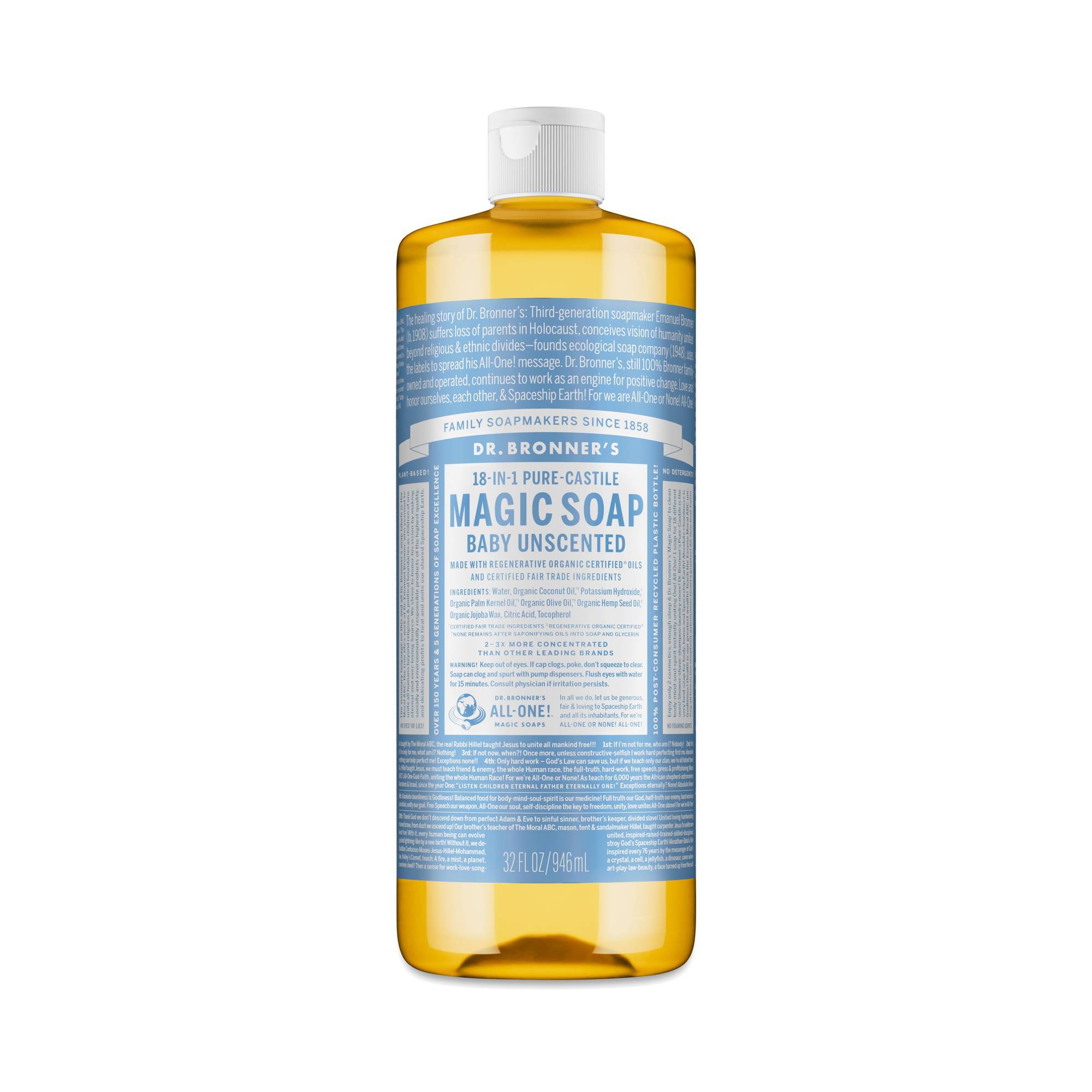 Pure-Castile Magic Soap, Baby Unscented