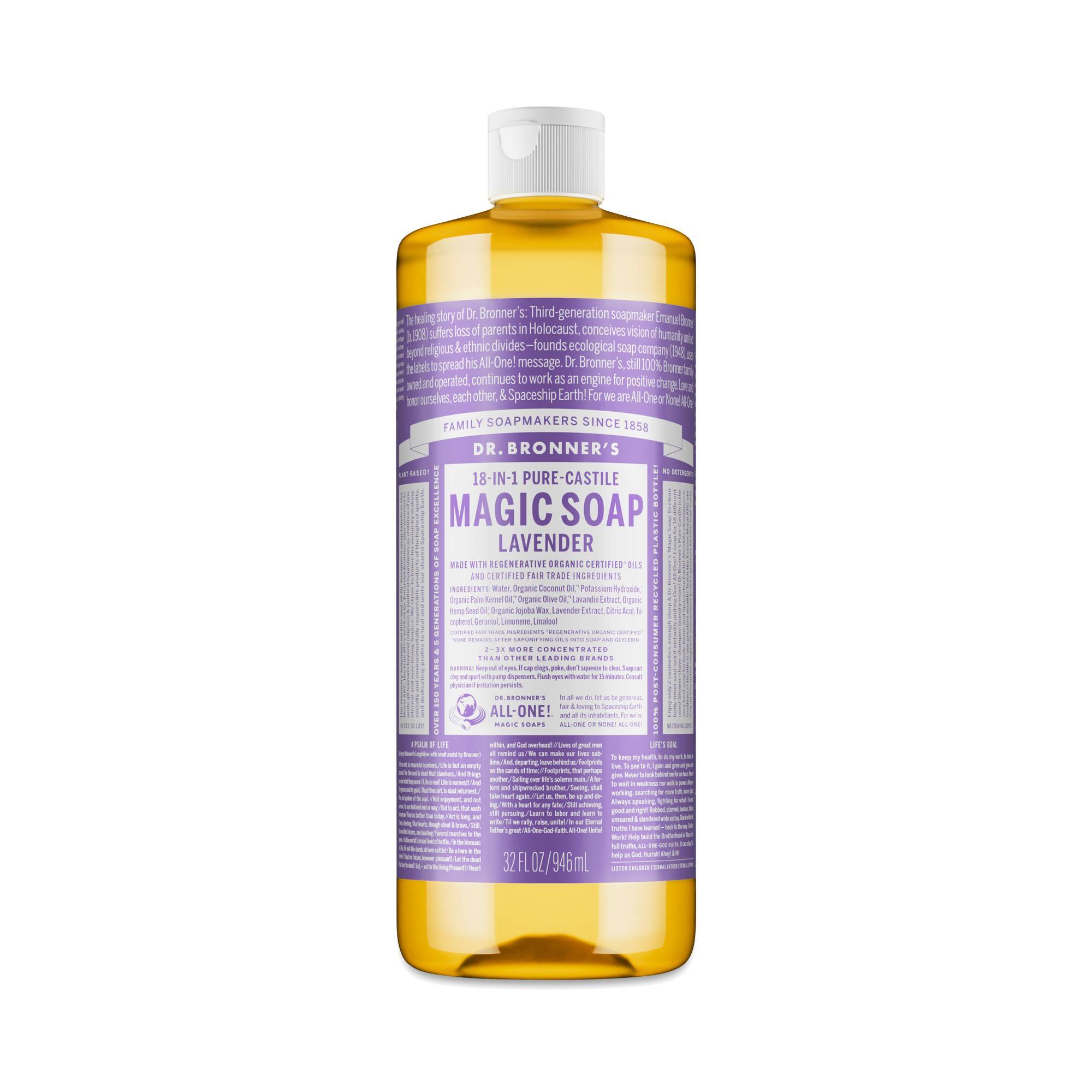 Pure-Castile Magic Soap, Lavender