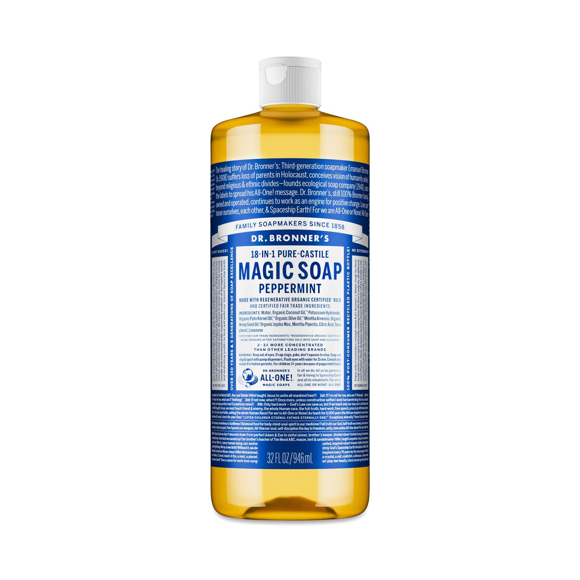 Pure-Castile Magic Soap, Peppermint