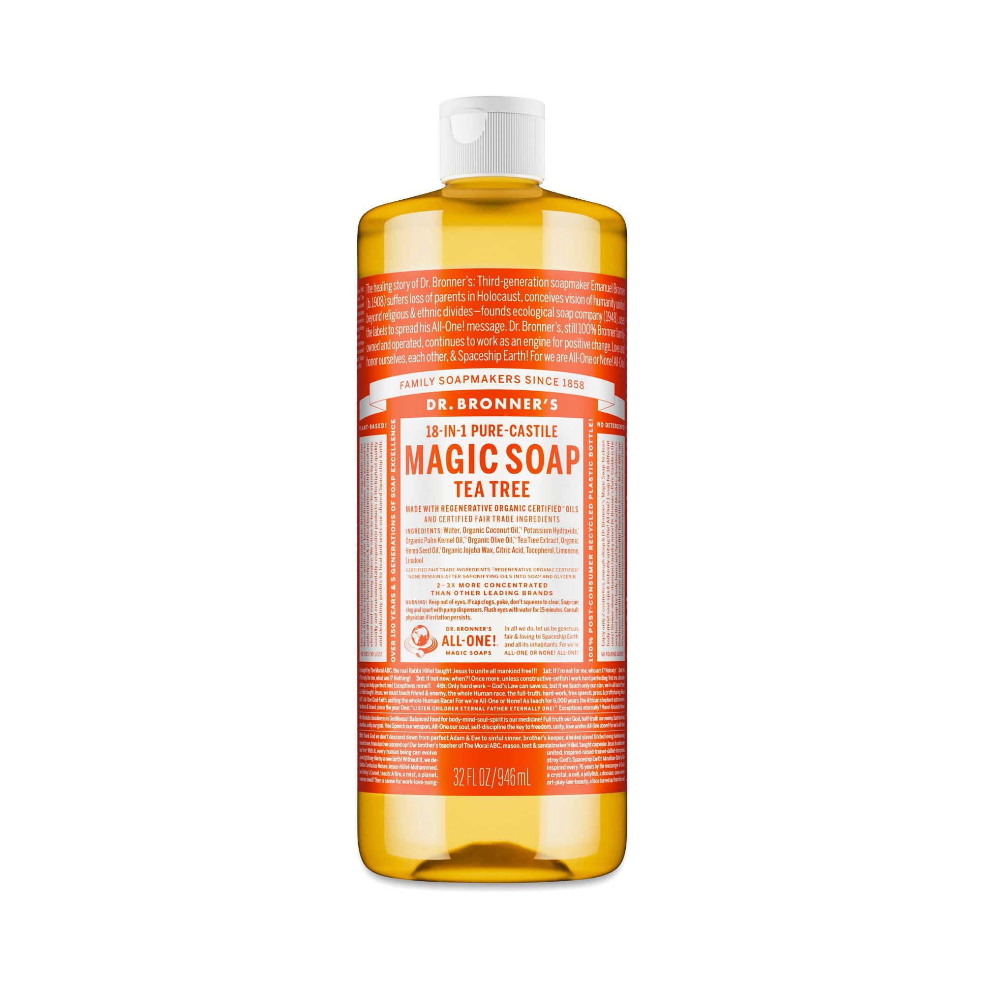 Pure-Castile Magic Soap, Tea Tree