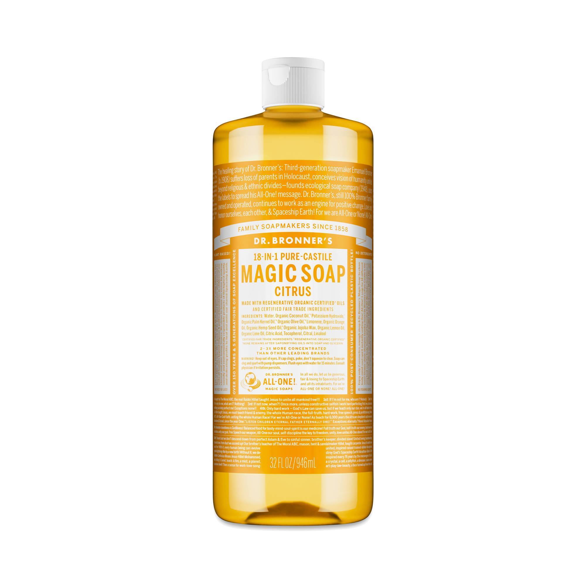 Pure-Castile Magic Soap, Citrus