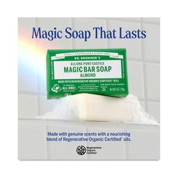 Pure-Castile Magic Bar Soap, Almond