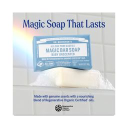 Pure-Castile Magic Bar Soap, Baby Unscented