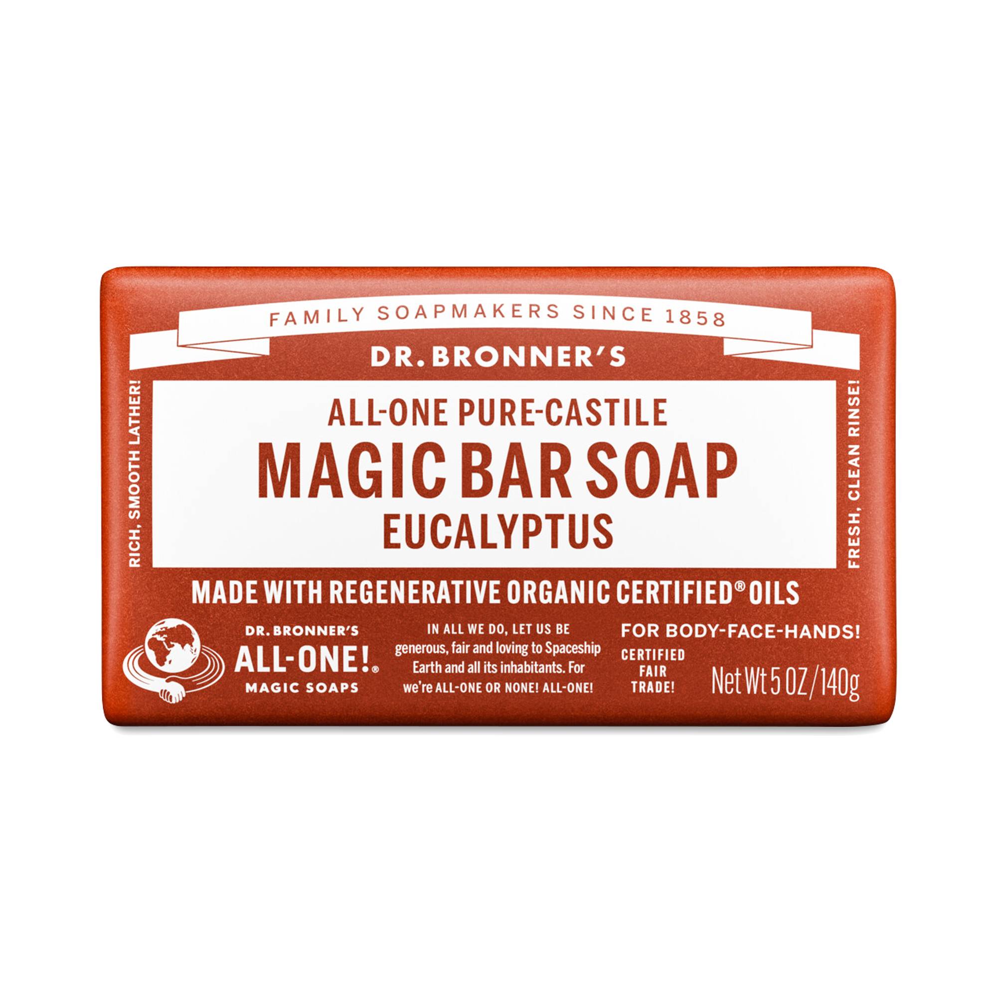 Pure-Castile Magic Bar Soap, Eucalyptus
