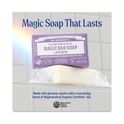 Pure-Castile Magic Bar Soap, Lavender