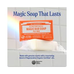 Pure-Castile Magic Bar Soap, Tea Tree