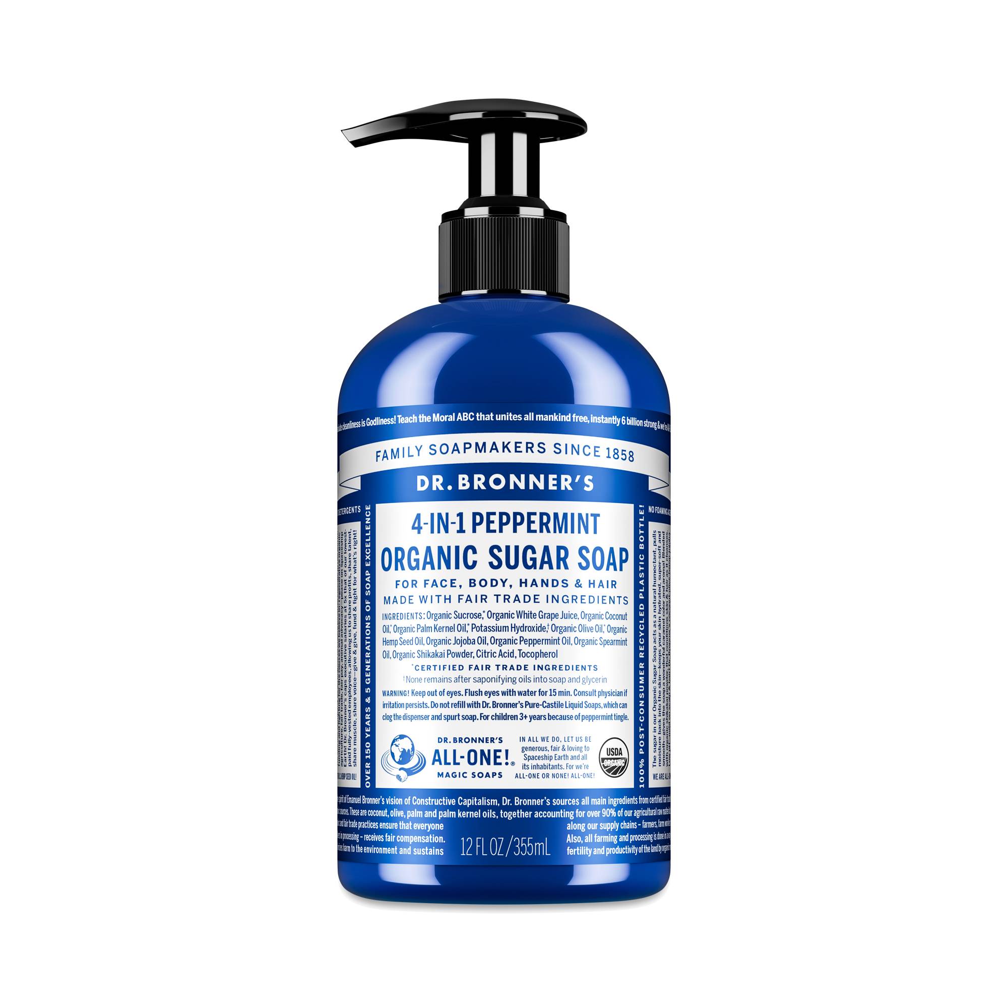 Liquid Pump Soap, Peppermint