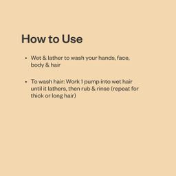 Liquid Pump Soap, Tea Tree