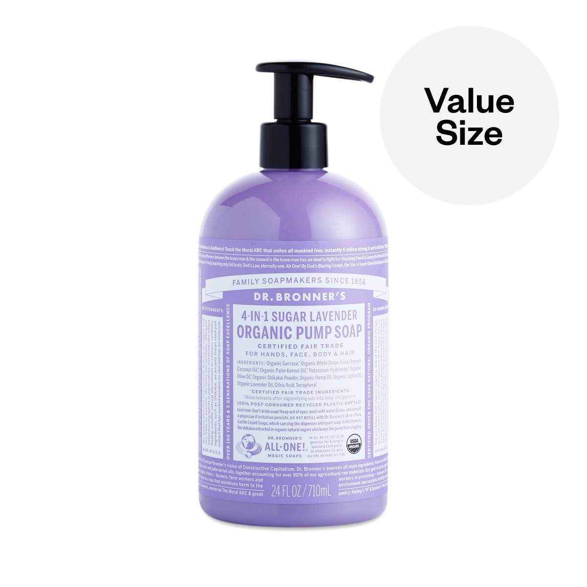 Liquid Pump Soap, Lavender