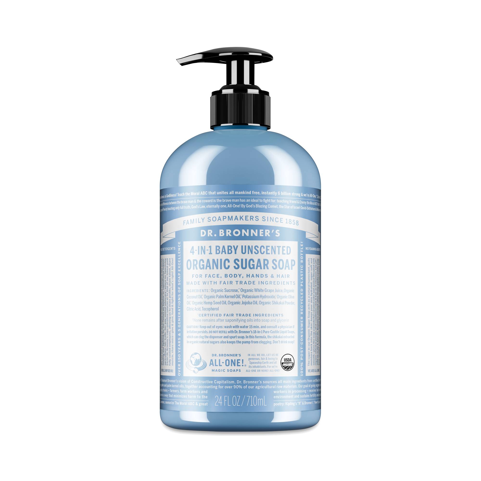 Liquid Pump Soap, Baby Unscented