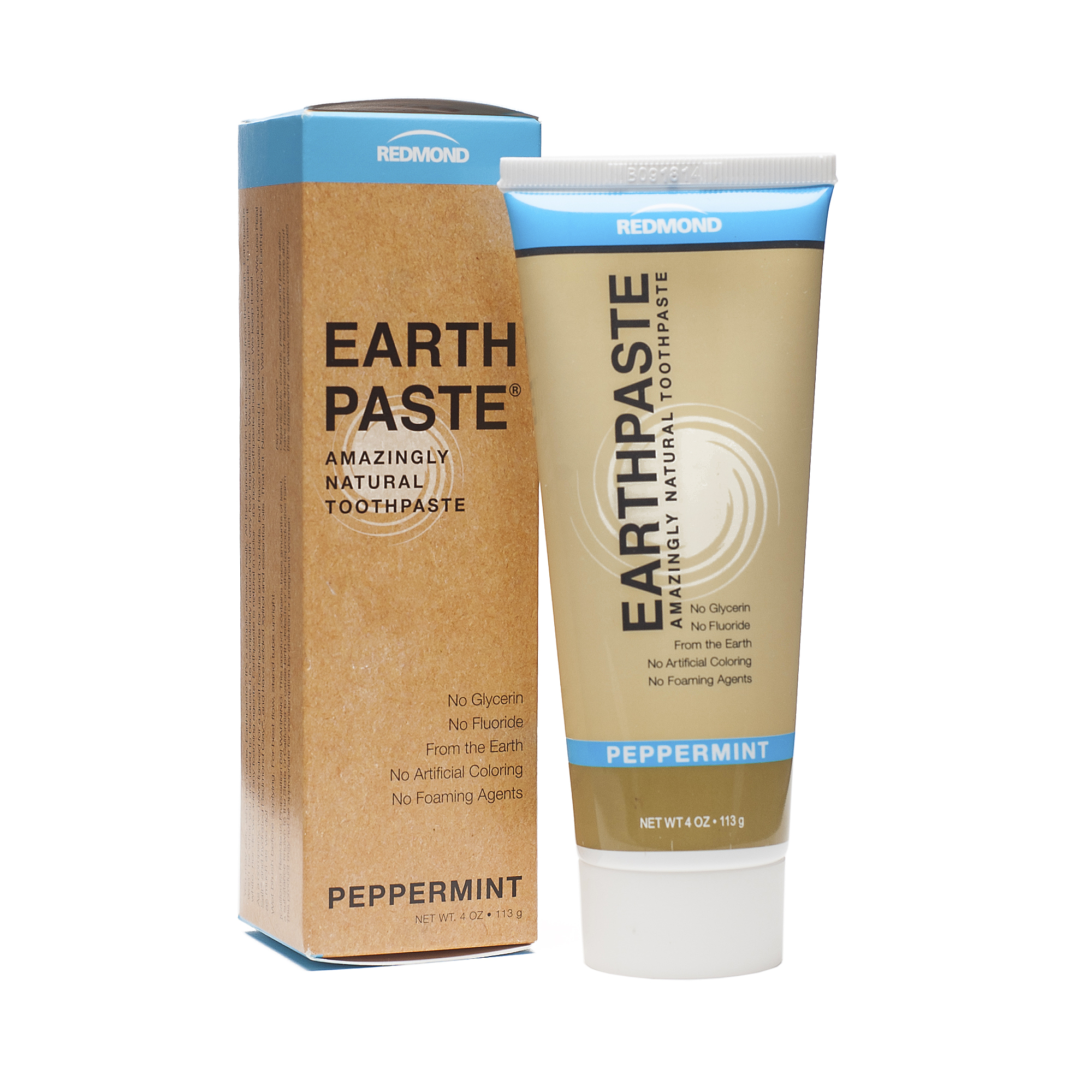 Earthpaste Amazingly Natural Toothpaste, Peppermint Thrive Market