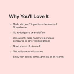 Unsweetened Milked Hazelnuts