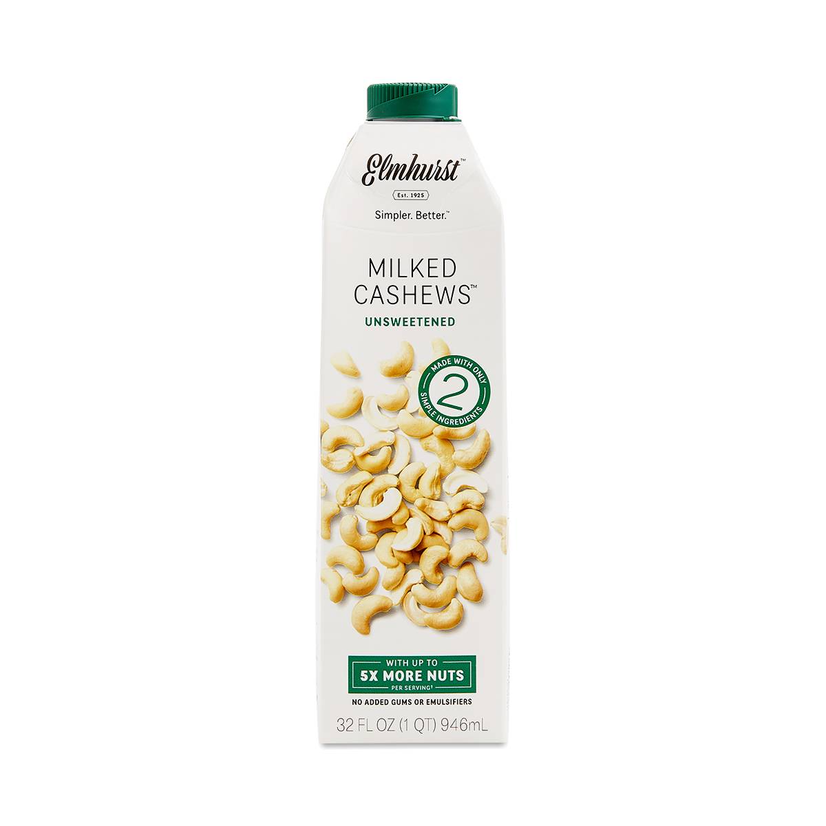 Elmhurst Unsweetened Milked Cashews - Thrive Market