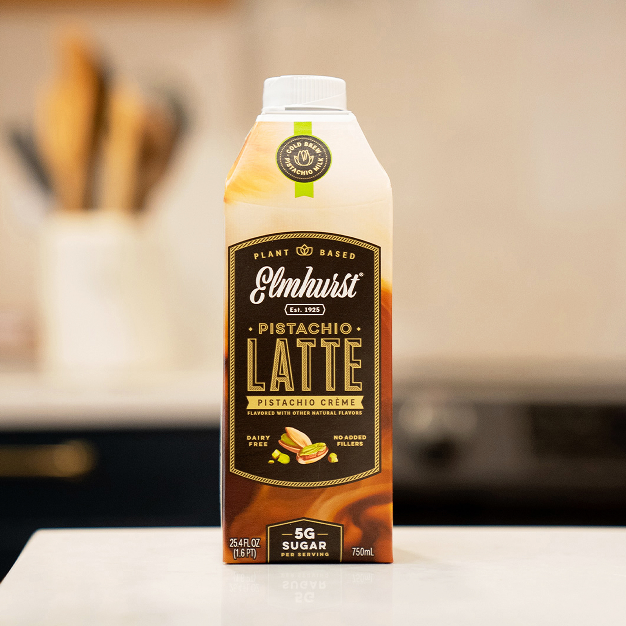Elmhurst Pistachio Latte, Pistachio Crème | Thrive Market